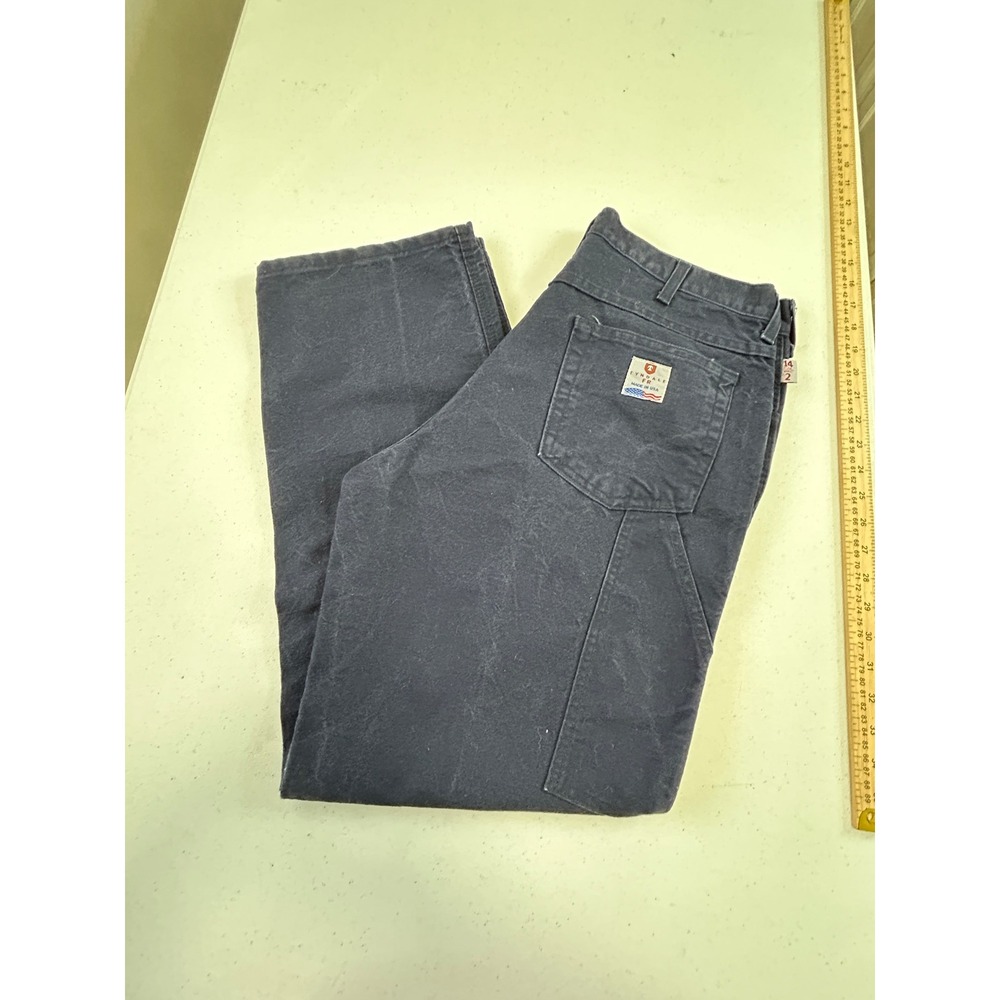 Tyndale FR Flame‎ Resistant Work Pants Navy Blue Men's Size 36x31